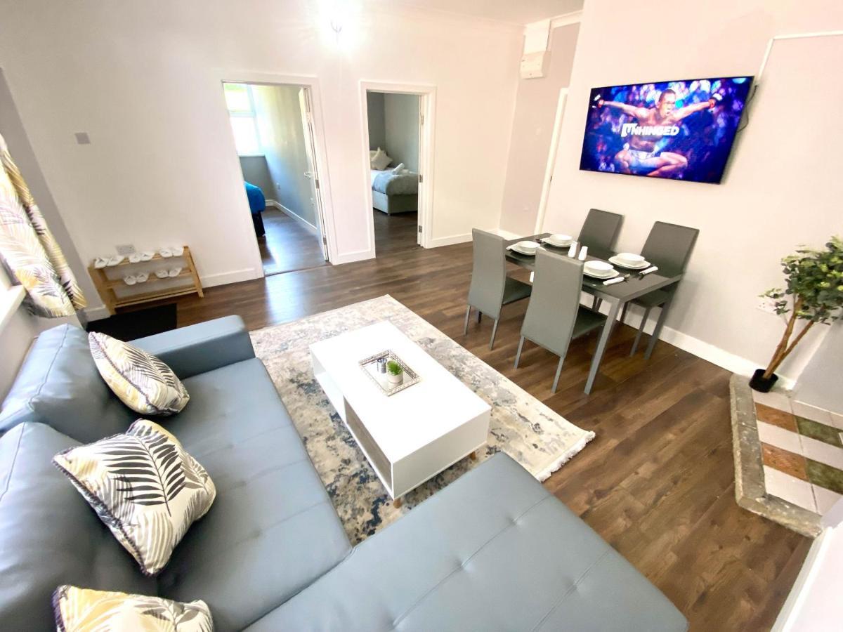 Ferienwohnung 2 Bed Town Centre Nr Theatre Free Park Wi-Fi & Garden Aylesbury  Exterior foto